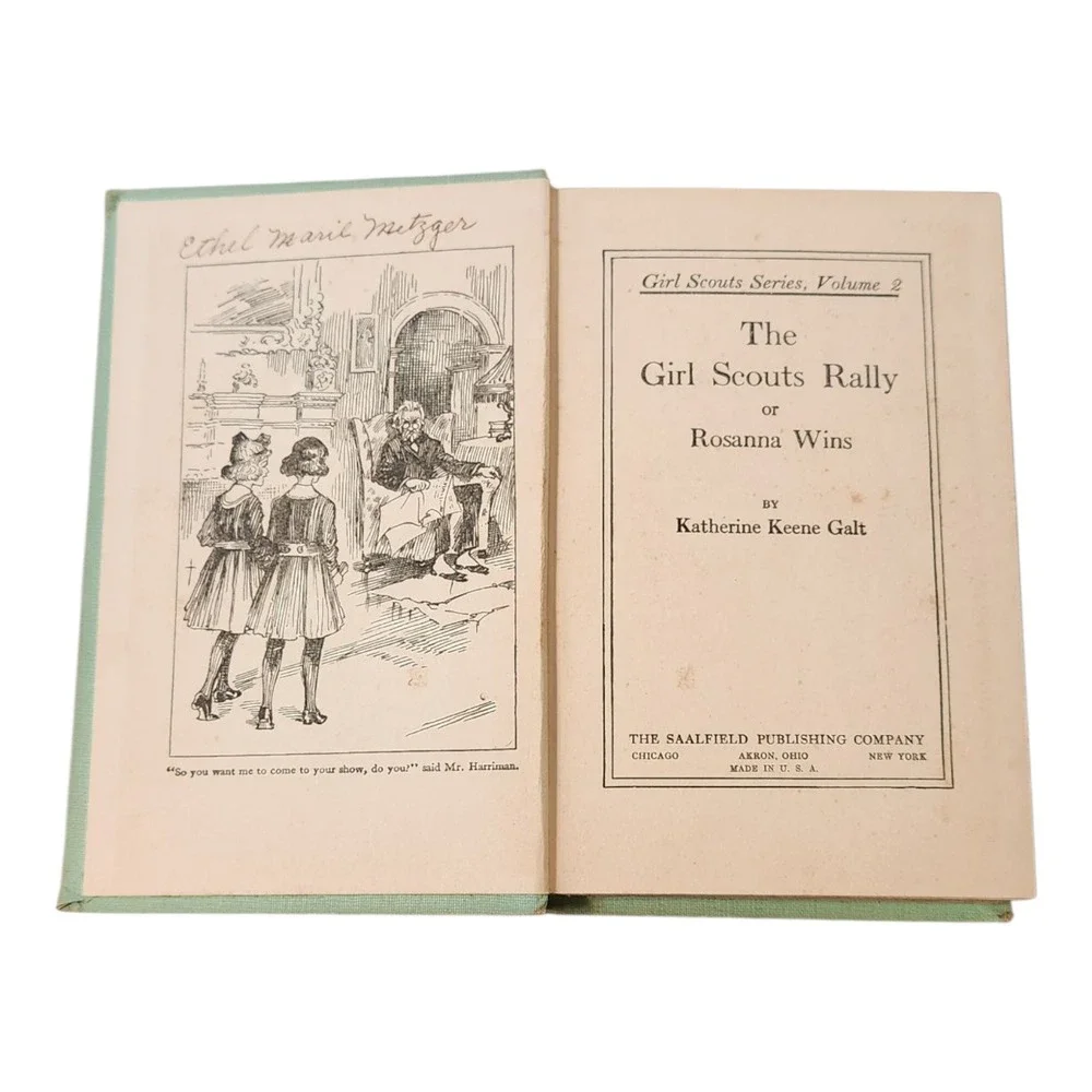 The Girl Scouts Rally Girl Scout Series Volume 2 Book‎ by Katherine Keene Galt